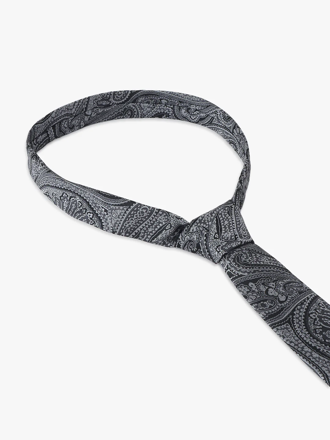 Men's Printed Grey Regular Broad - Image 3