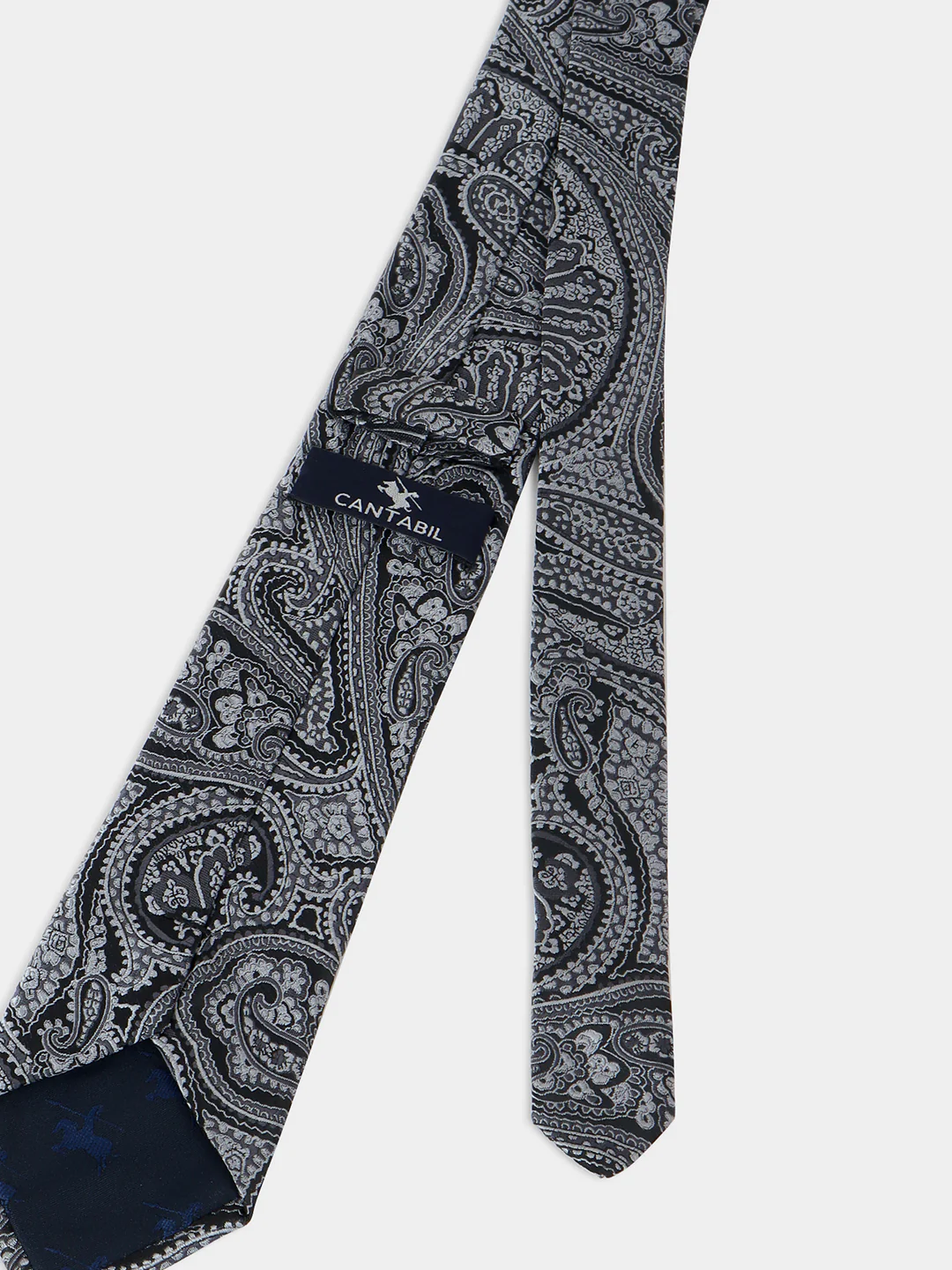 Men's Printed Grey Regular Broad - Image 5