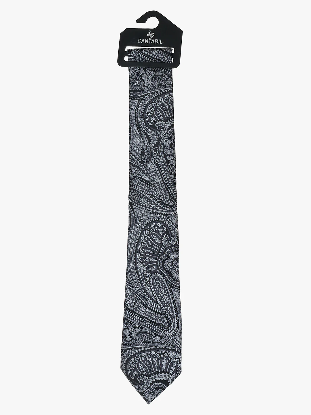 Men's Printed Grey Regular Broad - Image 6