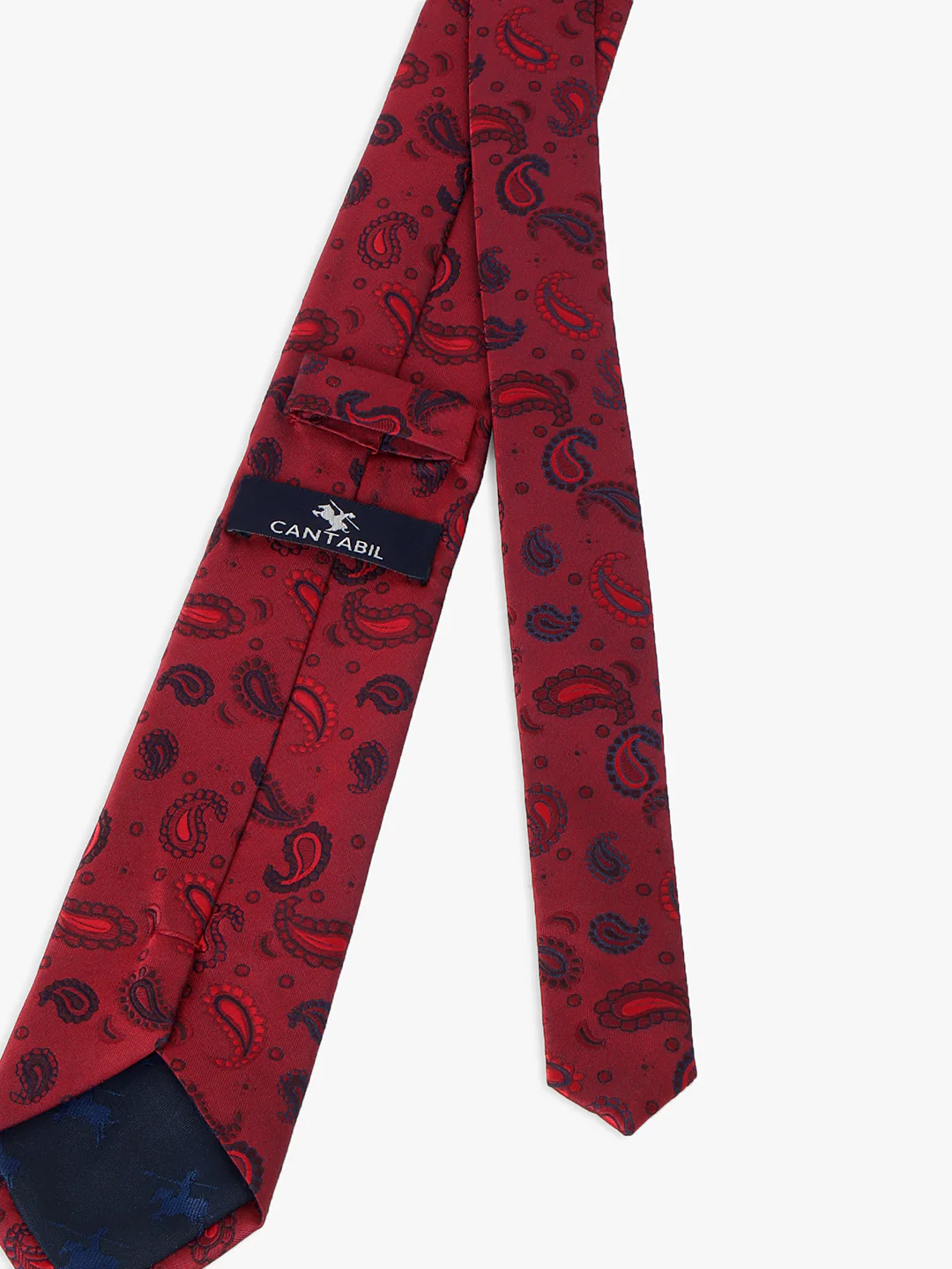 Men's Printed Maroon Regular Broad - Image 3