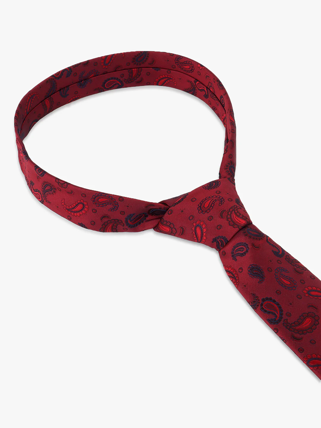 Men's Printed Maroon Regular Broad - Image 5