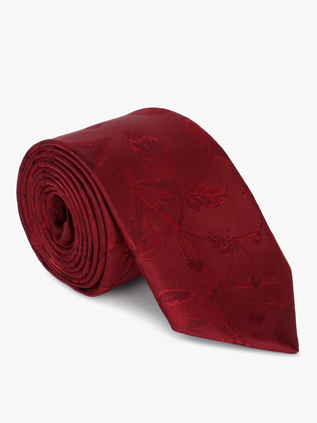 Men's Printed Maroon Regular Broad - Image 4