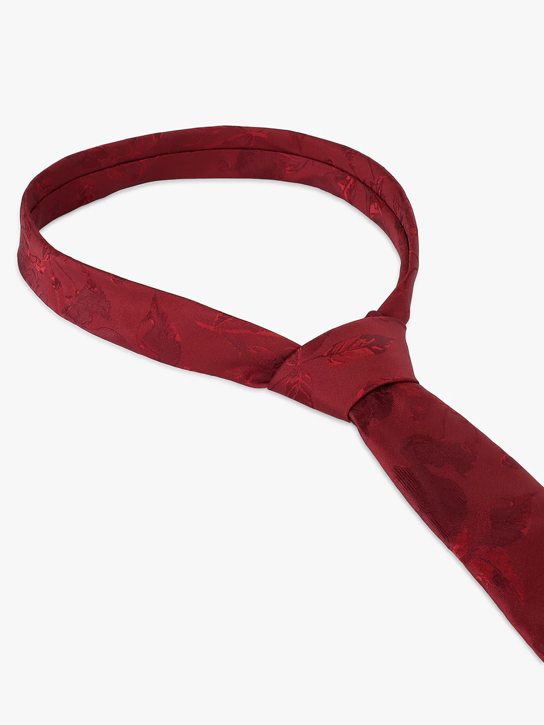Men's Printed Maroon Regular Broad - Image 5