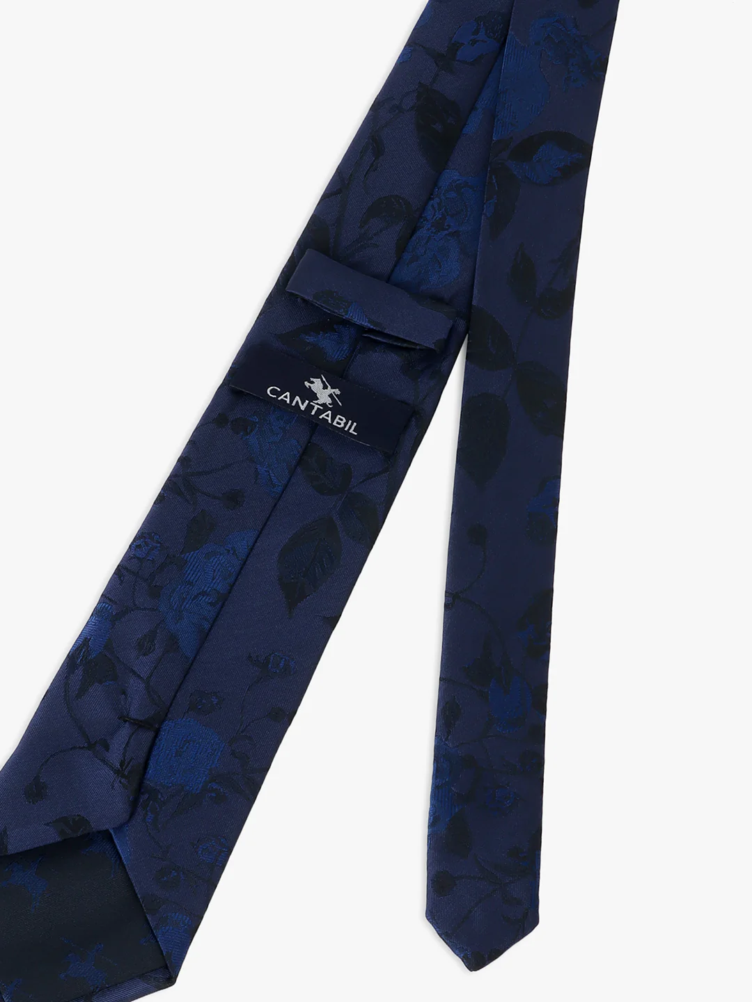 Men's Printed Navy Blue Regular Broad - Image 3