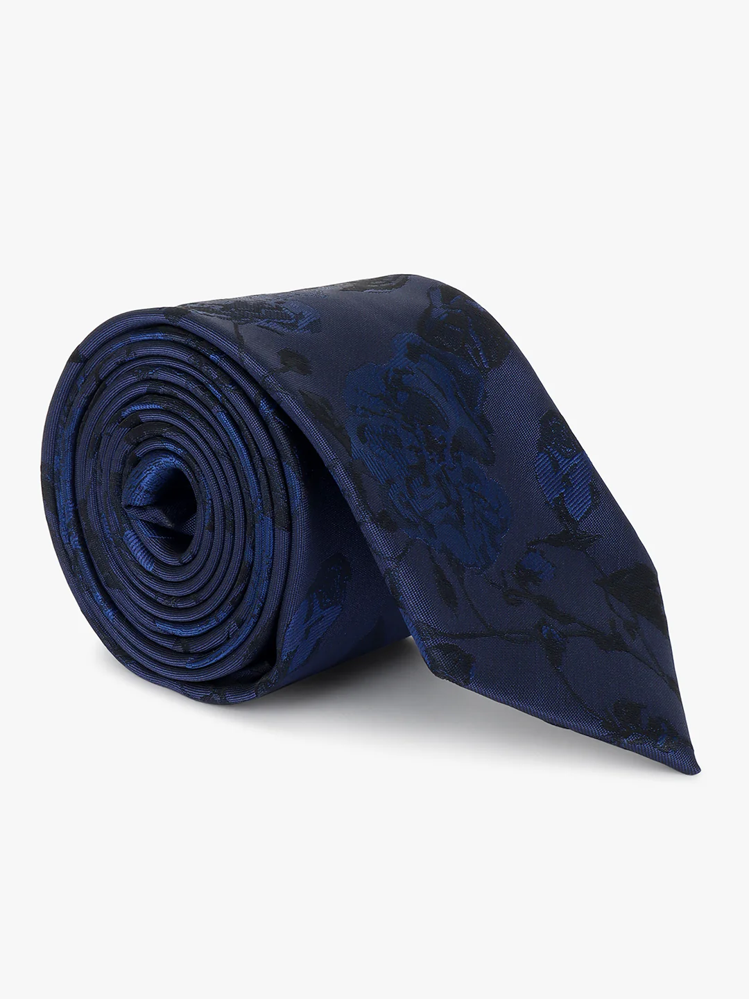Men's Printed Navy Blue Regular Broad - Image 4