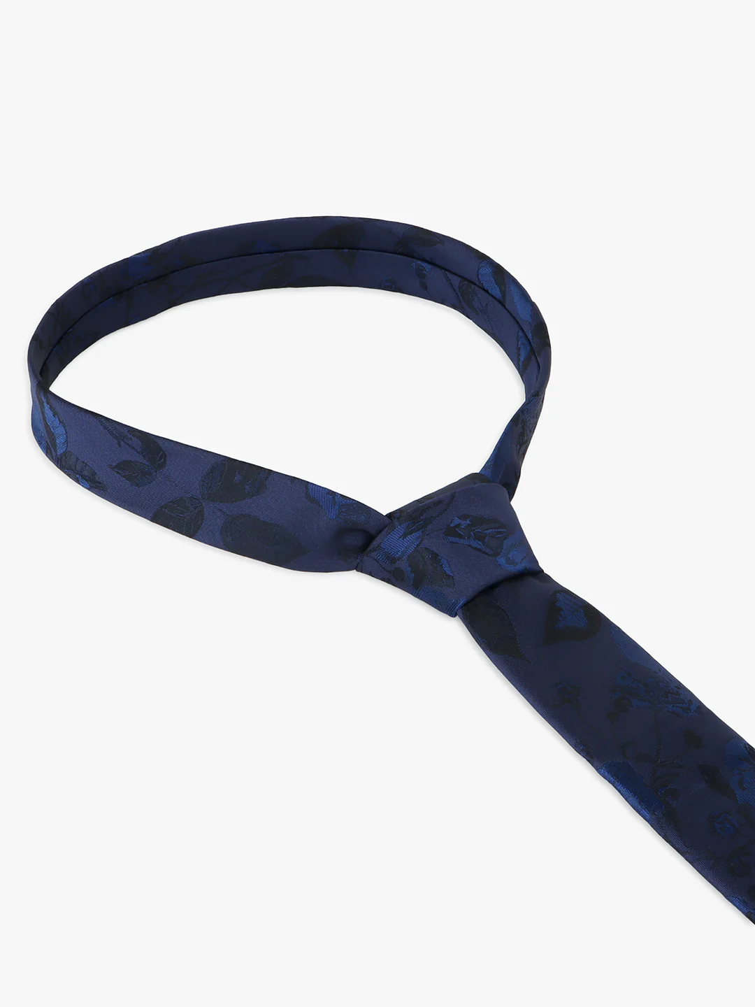 Men's Printed Navy Blue Regular Broad - Image 5