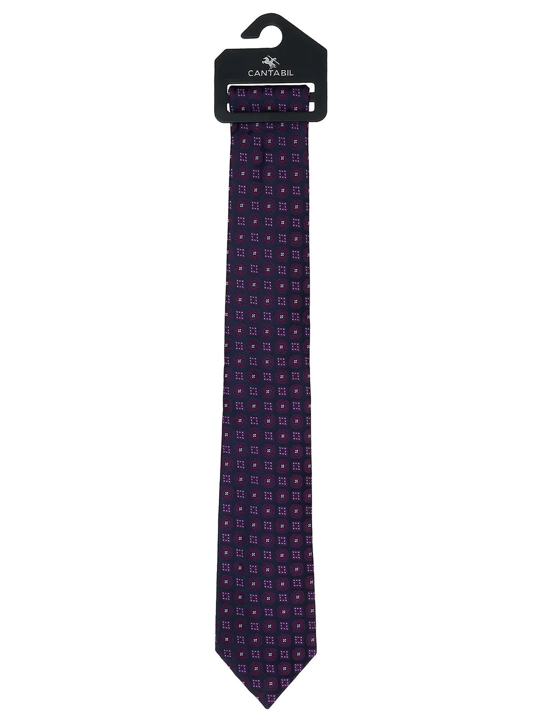 Men's Printed Purple Regular Broad - Image 7