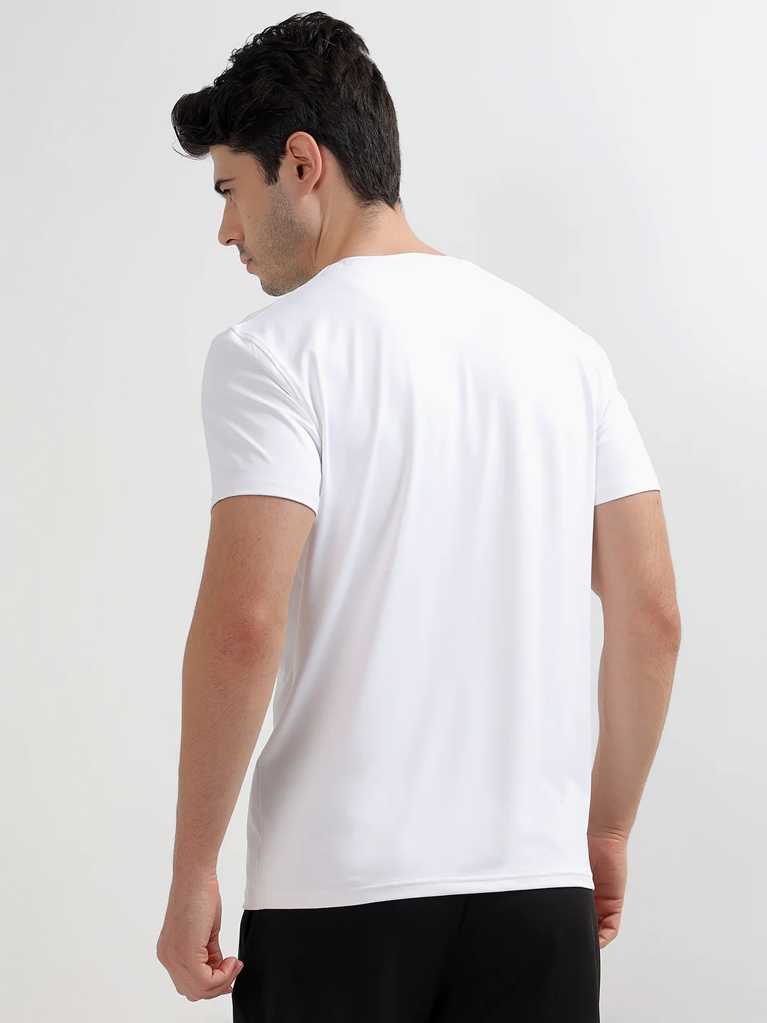 T-Shirt for Men | Breathable & Soft with Color Fastness Regular Fit Round Neck Polyester Fabric Printed Pattern - Image 5