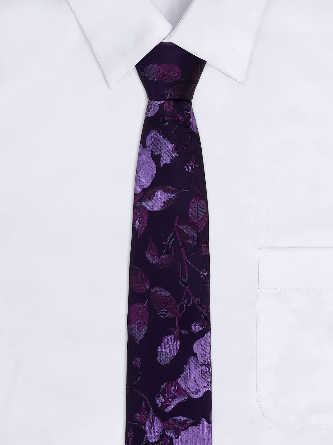 Men's Printed Wine Regular Broad - Image 6
