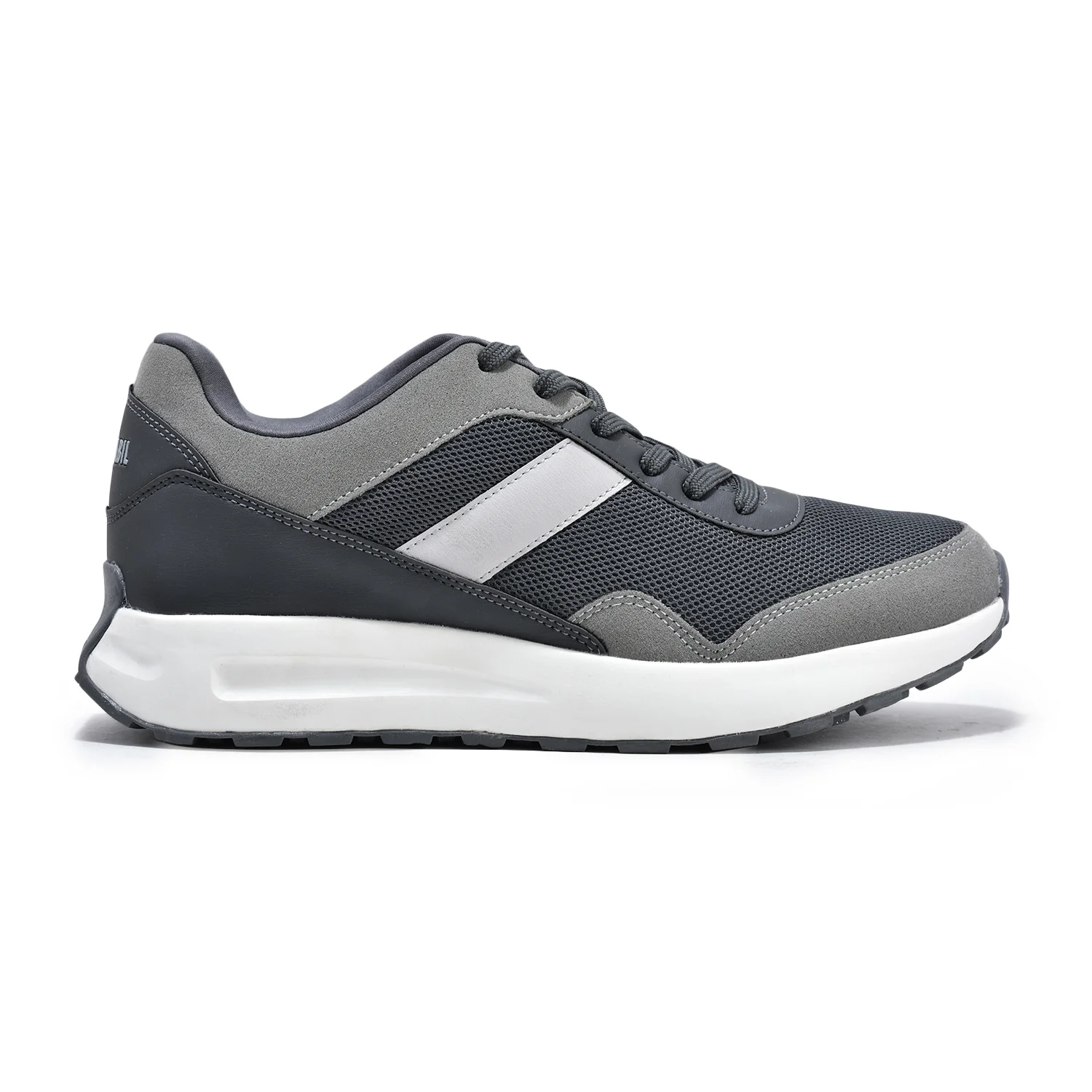 Casual Sports Shoes for Men | Lightweight & Comfortable with Cushioned Insole Mesh Upper Phylon Sole Lace Up Closure - Image 3