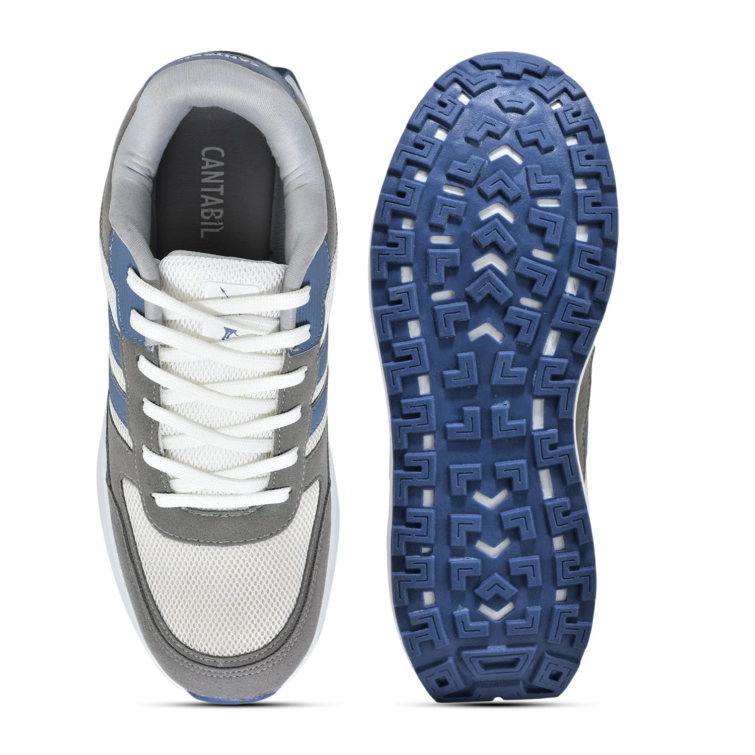 Casual Sports Shoes for Men | Lightweight & Comfortable with Cushioned Insole PU Upper Phylon Sole Lace Up Closure - Image 6