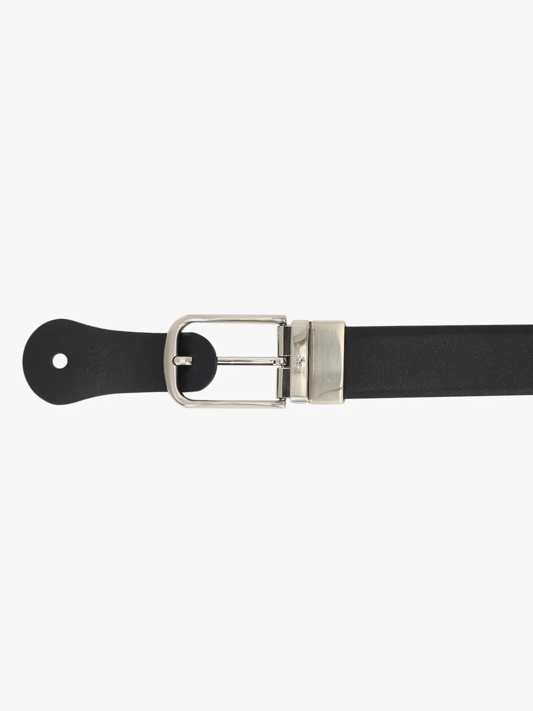 Men's Solid Black Brown Reversible Formal Belt - Image 7