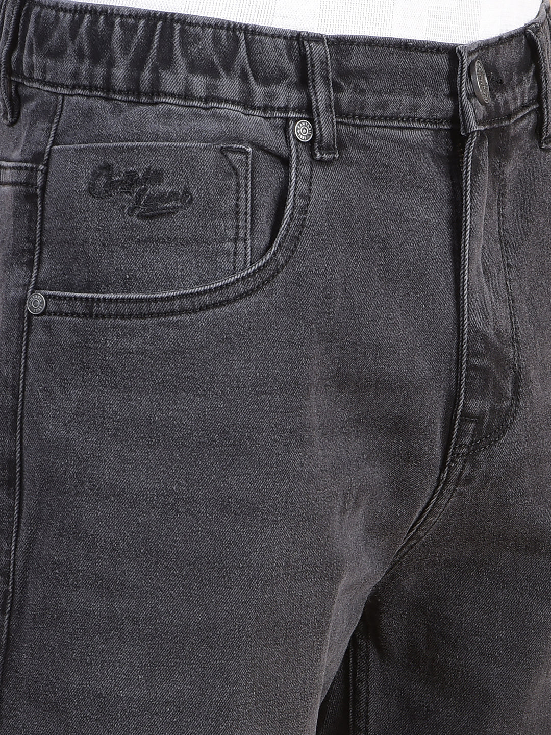 Denim Jeans for Men l Breathable & Soft with Color Fastness Straight Fit Cotton Fabric Solid Pattern Button Closure - Image 8