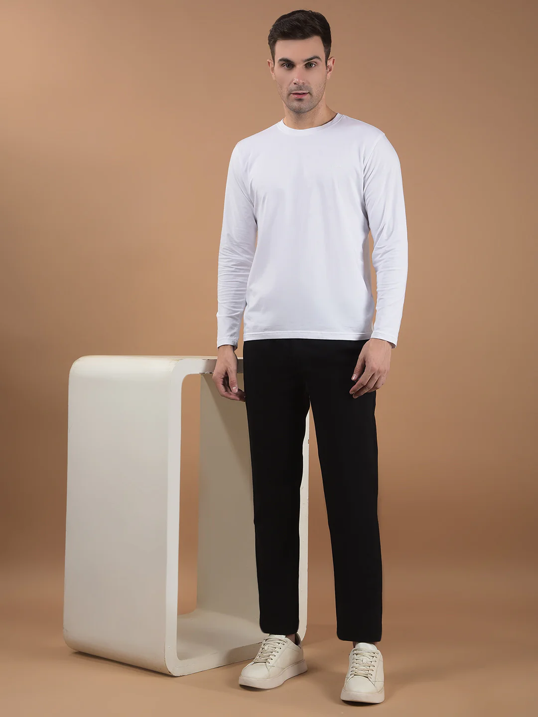 Men's Solid Black Lower - Image 2
