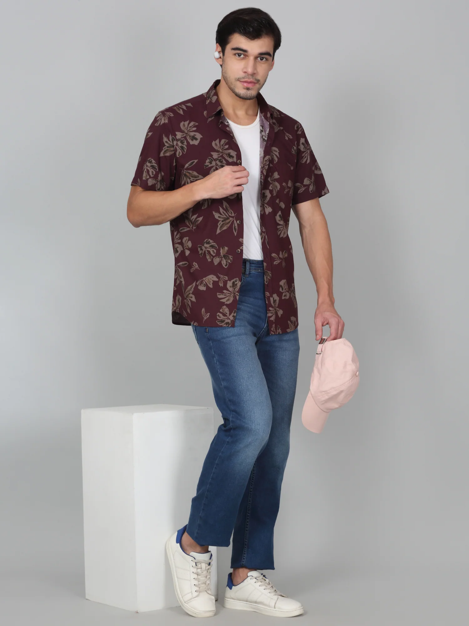 Denim Jeans for Men l Breathable & Soft with Color Fastness Straight Fit Cotton Fabric Solid Pattern Button Closure - Image 6