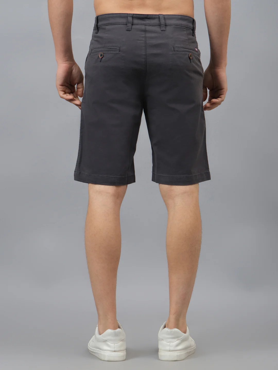 Men's Solid Multi Colour Casual Bermuda - Image 5