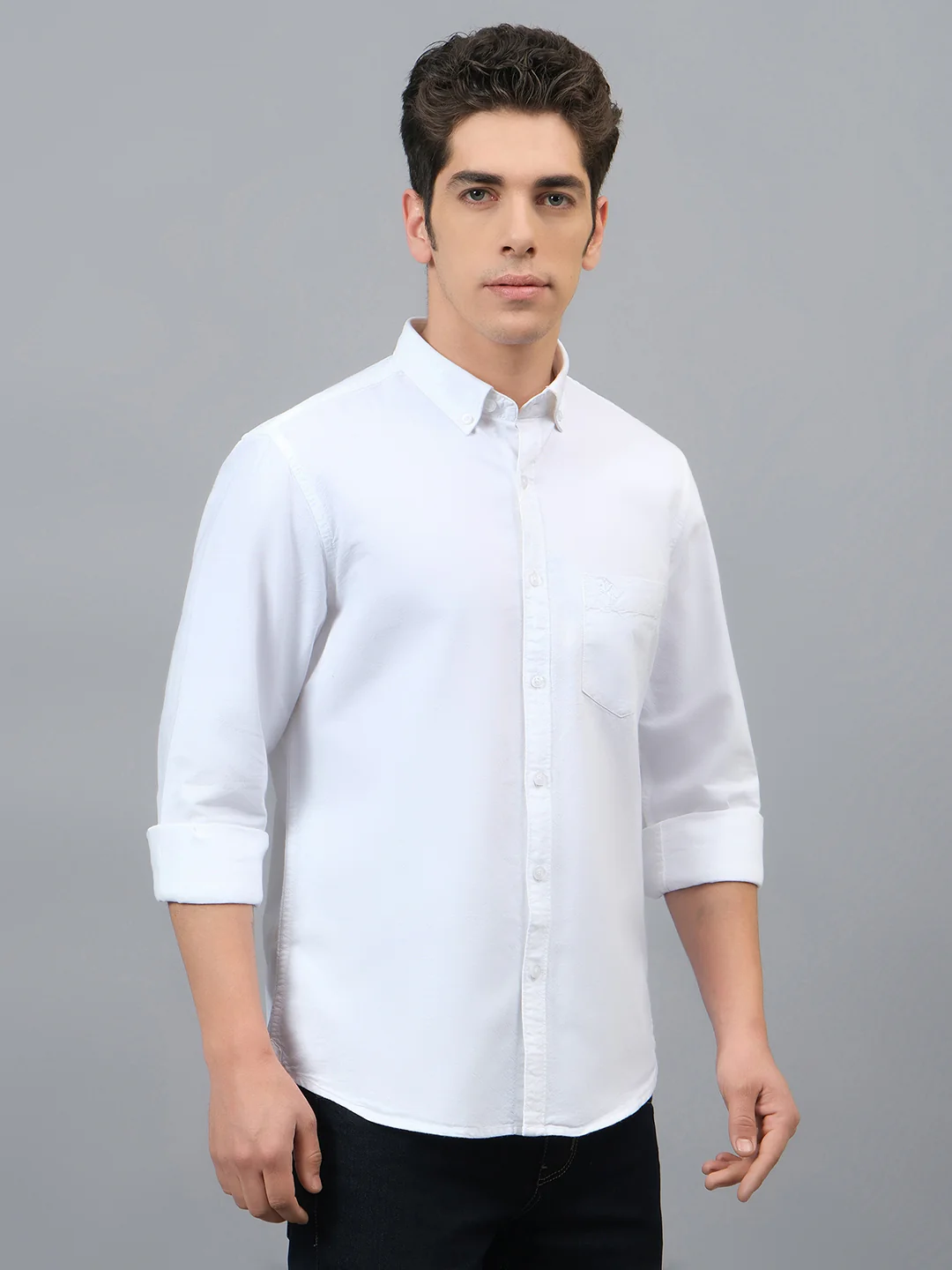 Casual Shirt for Men | Breathable & Soft with Color Fastness Regular Fit Spread Collar Neck Cotton Fabric Printed Pattern - Image 4