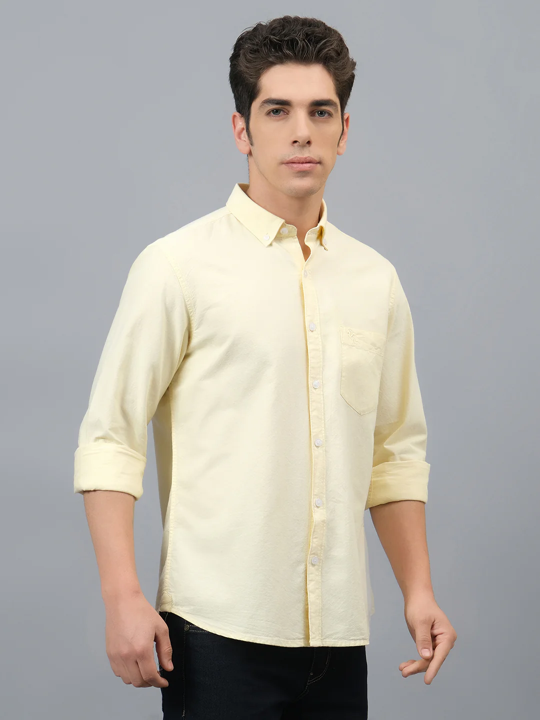 Casual Shirt for Men | Breathable & Soft with Color Fastness Regular Fit Spread Collar Neck Cotton Fabric Printed Pattern - Image 4