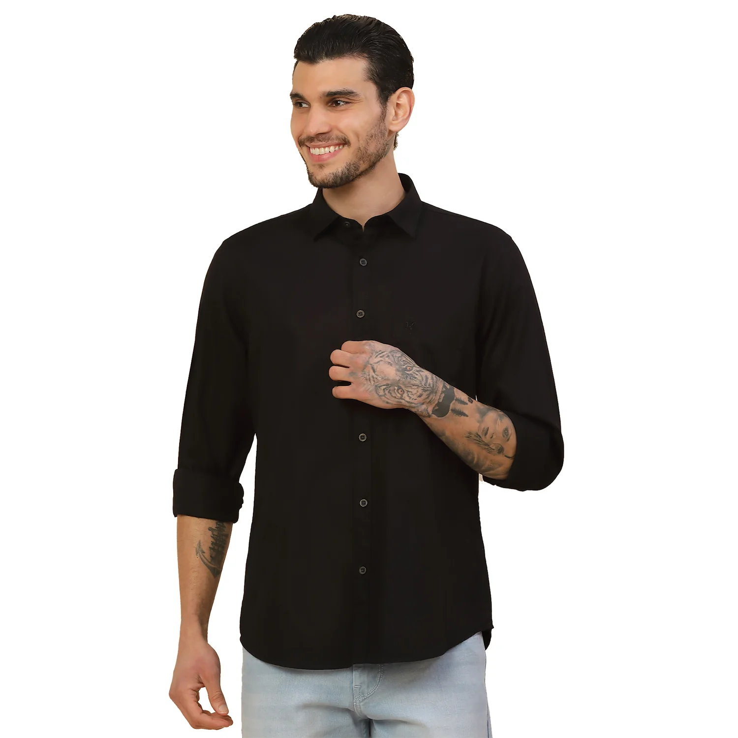 Men's Stylish Checkered Casual Shirt | Regular Fit | Full Sleeve | Pure Cotton | Smart Casual Wear - Image 9