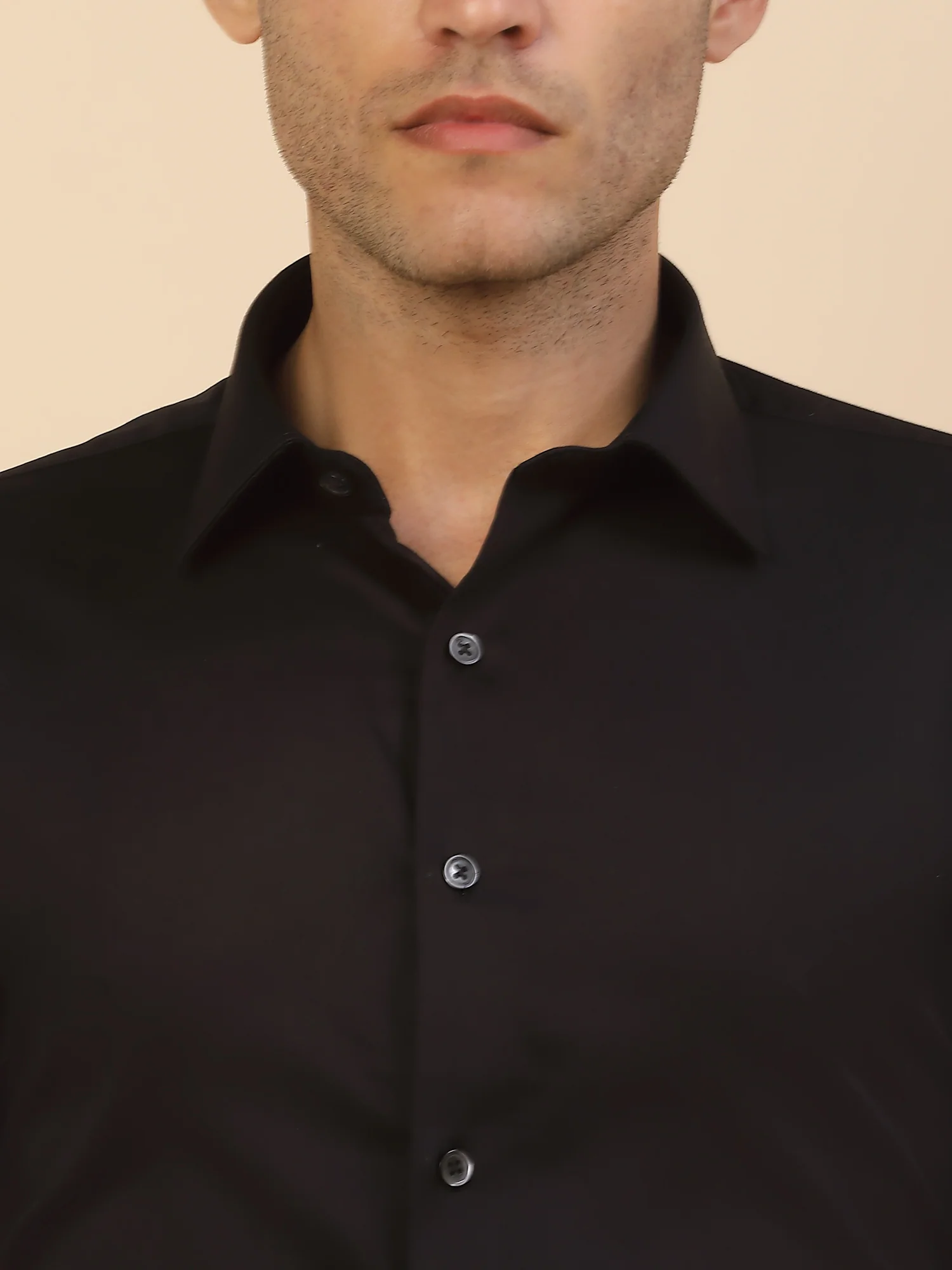 Men's Stylish Solid Party Shirt | Regular Fit | Full Sleeve | Pure Cotton | Smart Party Wear - Image 6