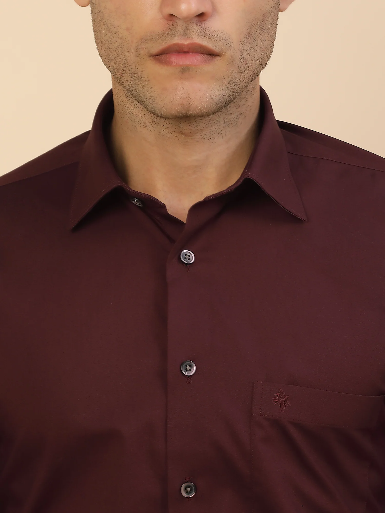 Men's Stylish Solid Formal Shirt | Regular Fit | Full Sleeve | Pure Cotton | Smart Formal Wear - Image 6