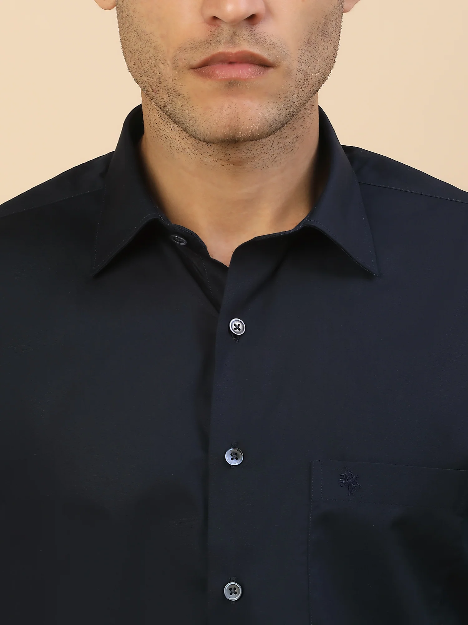 Men's Stylish Solid Formal Shirt | Regular Fit | Full Sleeve | Pure Cotton | Smart Formal Wear - Image 6