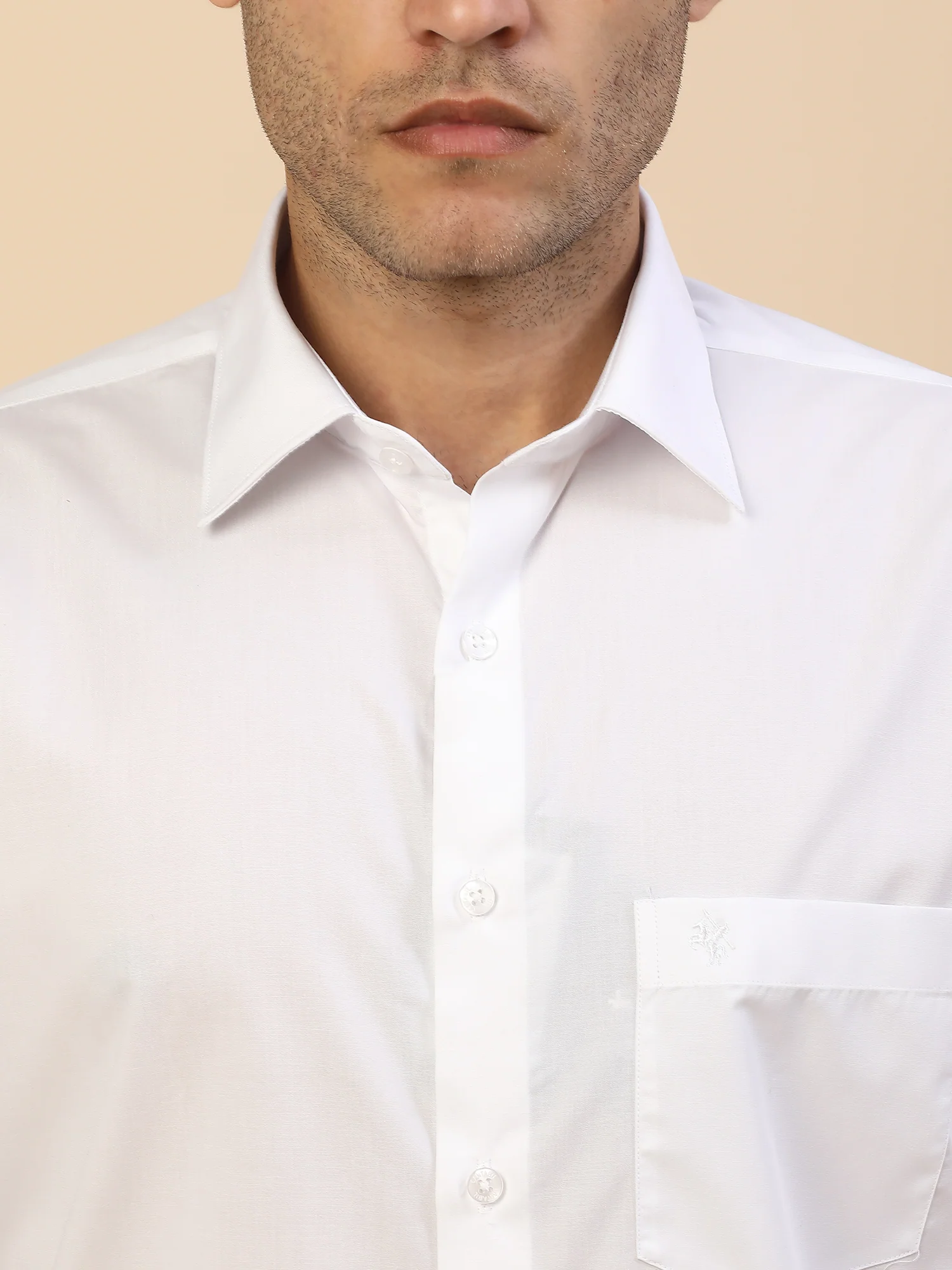 Men's Stylish Solid Formal Shirt | Regular Fit | Full Sleeve | Pure Cotton | Smart Formal Wear - Image 5