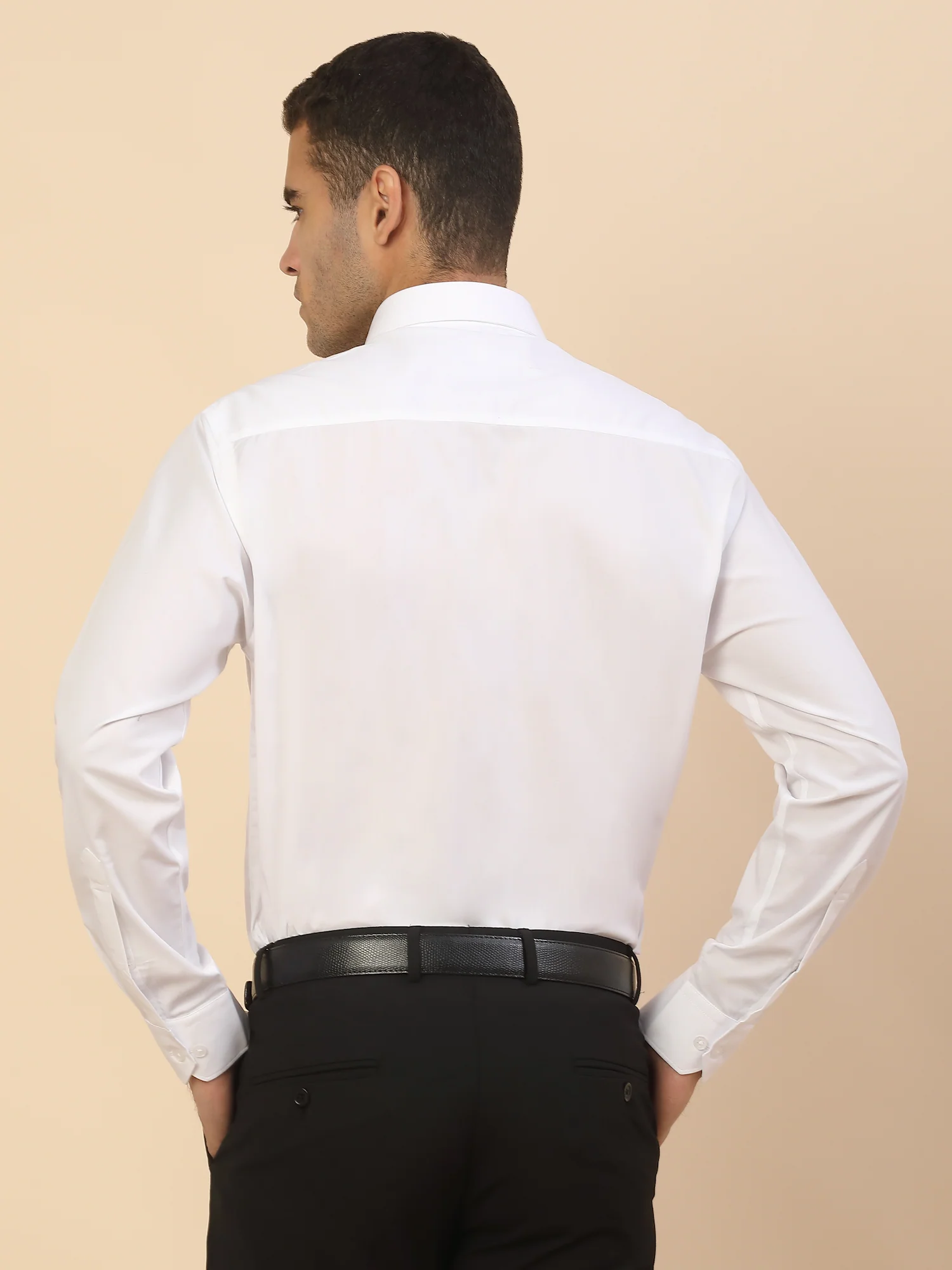 Men's Stylish Solid Formal Shirt | Regular Fit | Full Sleeve | Pure Cotton | Smart Formal Wear - Image 8