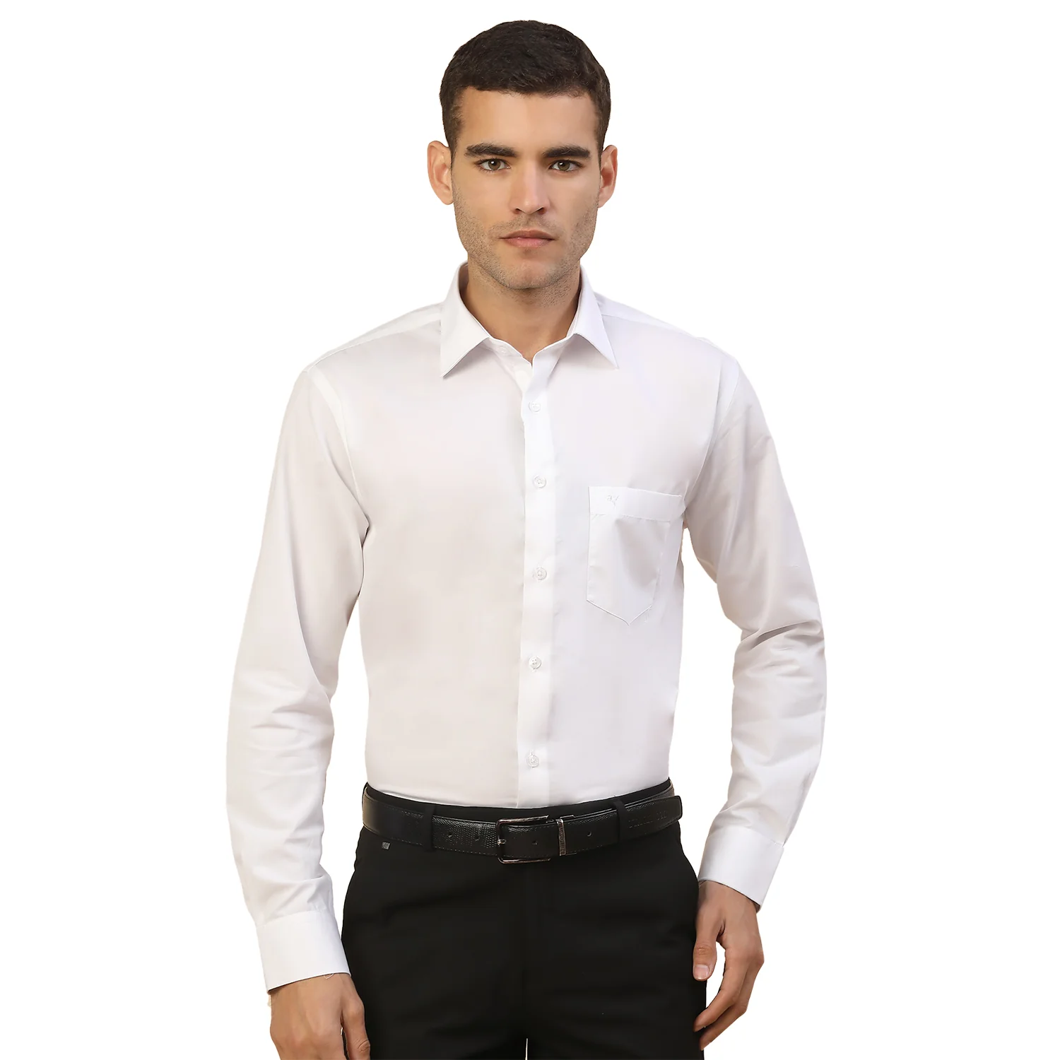 Men's Stylish Solid Formal Shirt | Regular Fit | Full Sleeve | Pure Cotton | Smart Formal Wear - Image 9