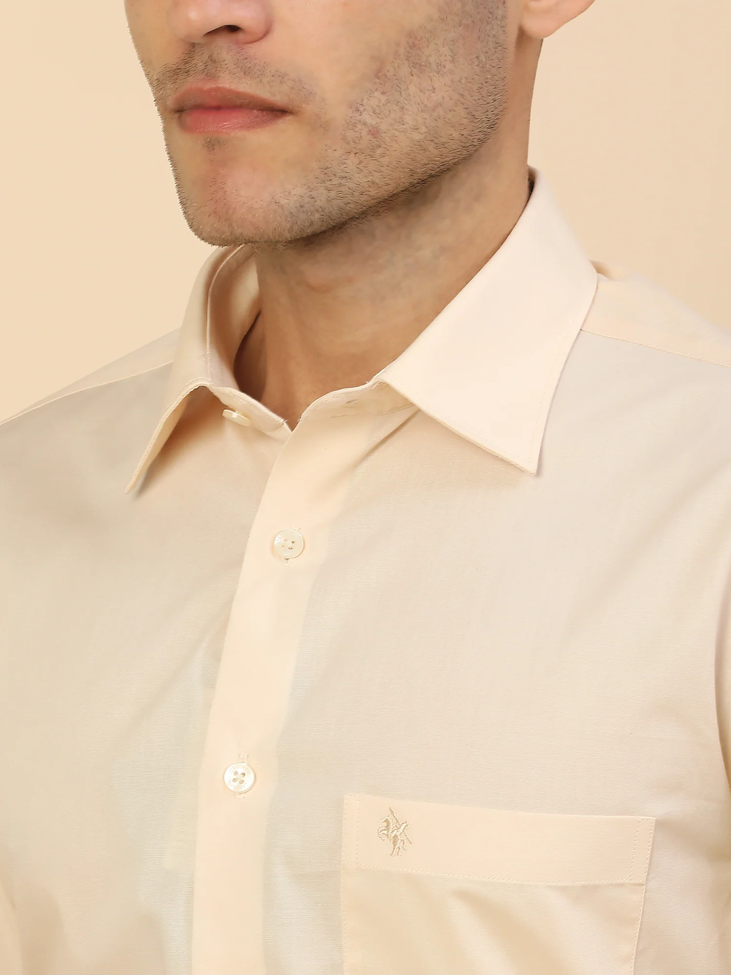 Men's Stylish Solid Formal Shirt | Regular Fit | Full Sleeve | Pure Cotton | Smart Formal Wear - Image 6