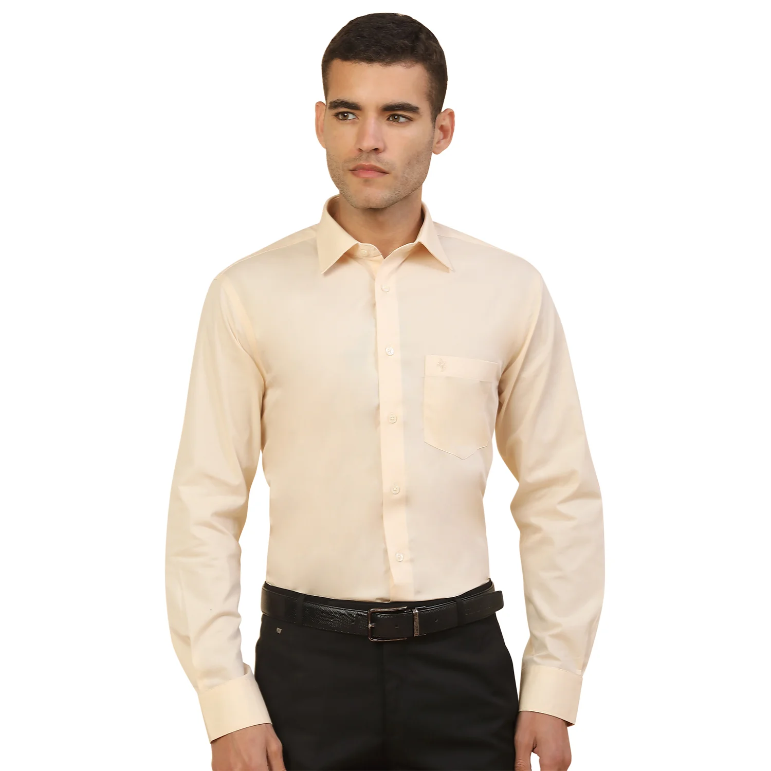 Men's Stylish Solid Formal Shirt | Regular Fit | Full Sleeve | Pure Cotton | Smart Formal Wear - Image 9