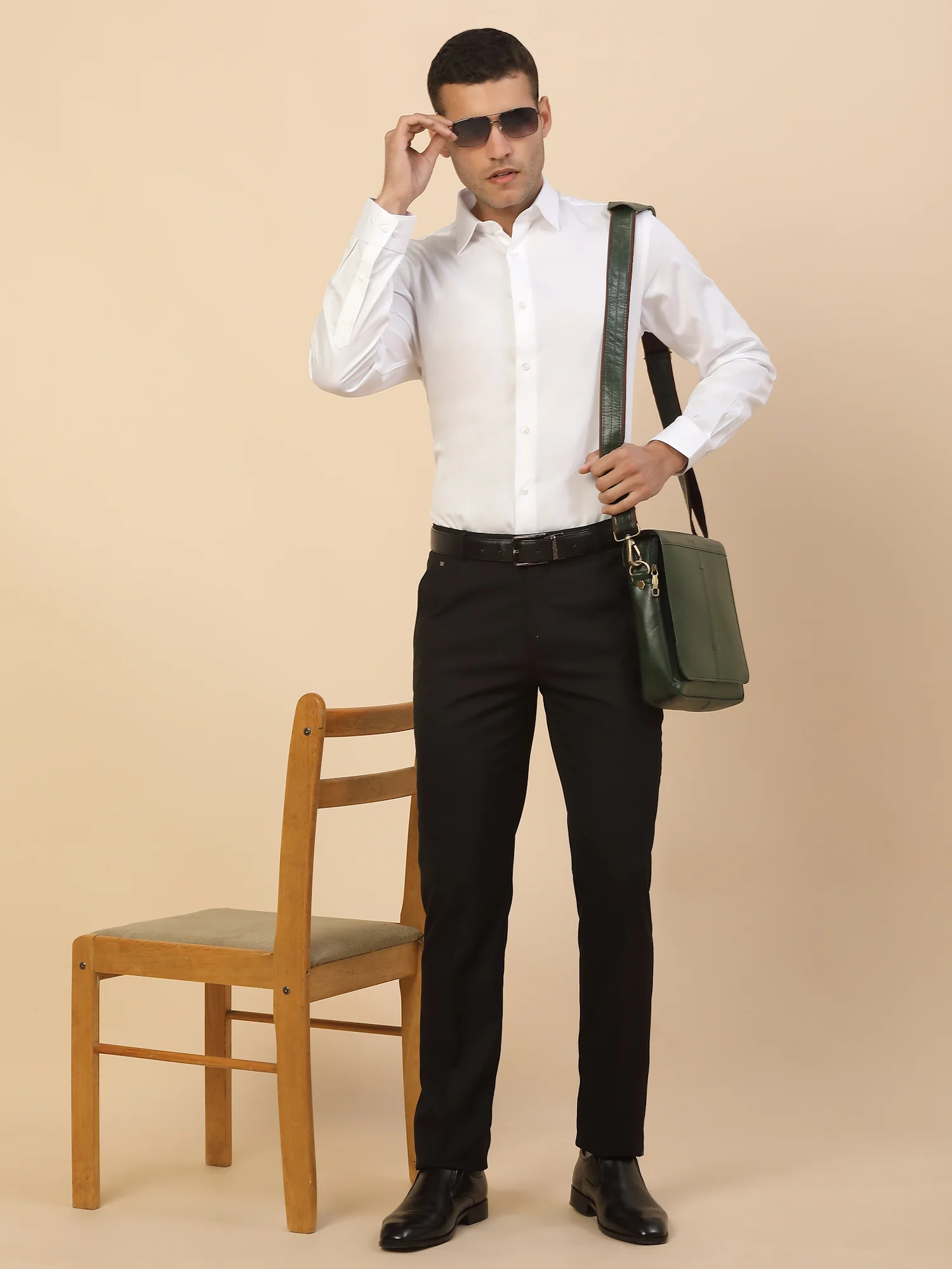 Men's Stylish Solid Party Shirt | Regular Fit | Full Sleeve | Pure Cotton | Smart Party Wear - Image 2
