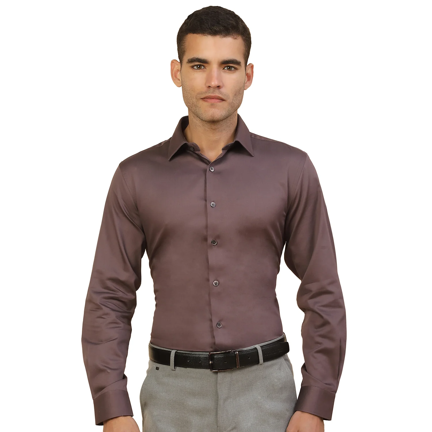 Men's Stylish Solid Party Shirt | Regular Fit | Full Sleeve | Pure Cotton | Smart Party Wear - Image 9