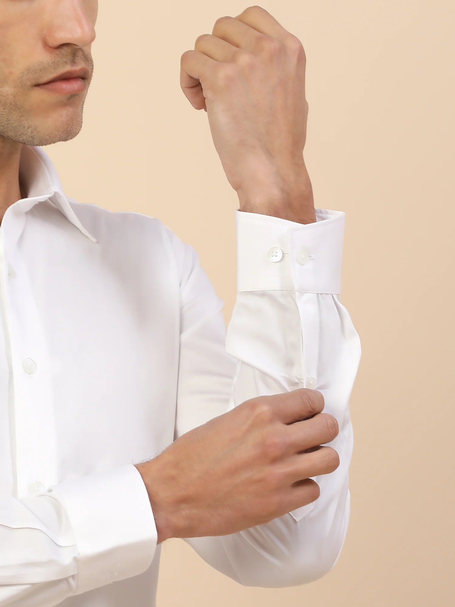 Men's Stylish Solid Party Shirt | Regular Fit | Full Sleeve | Pure Cotton | Smart Party Wear - Image 7
