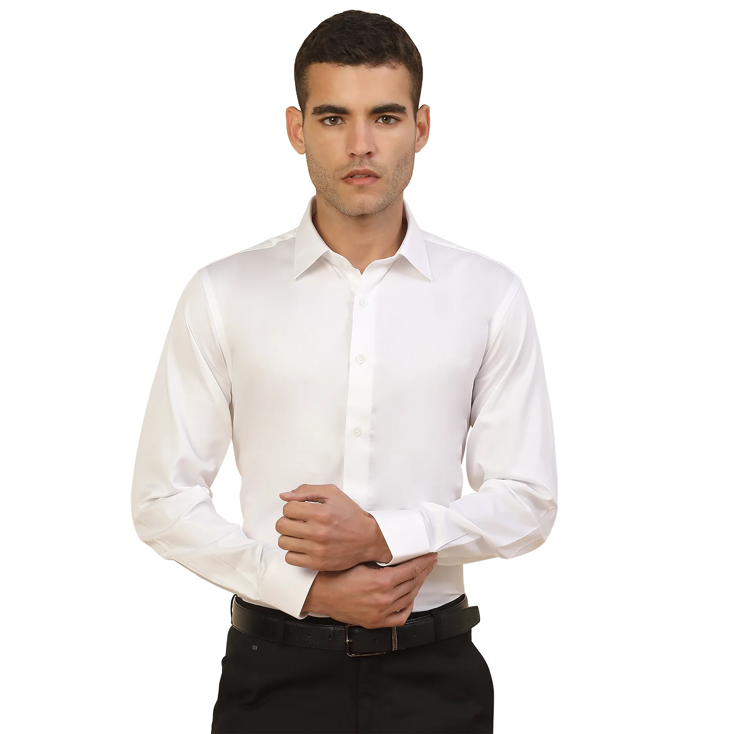 Men's Stylish Solid Party Shirt | Regular Fit | Full Sleeve | Pure Cotton | Smart Party Wear - Image 9