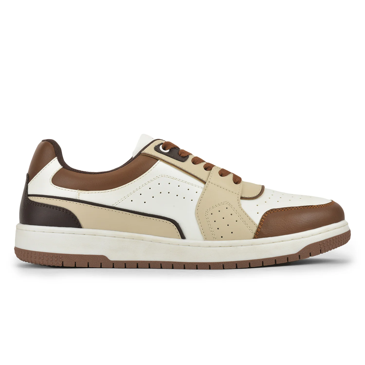 Casual Sneaker Shoes for Men | Lightweight & Comfortable with Cushioned Insole Polyurethane (PU) Upper Thermoplastic Polyurethane Sole Lace Up Closure - Image 3