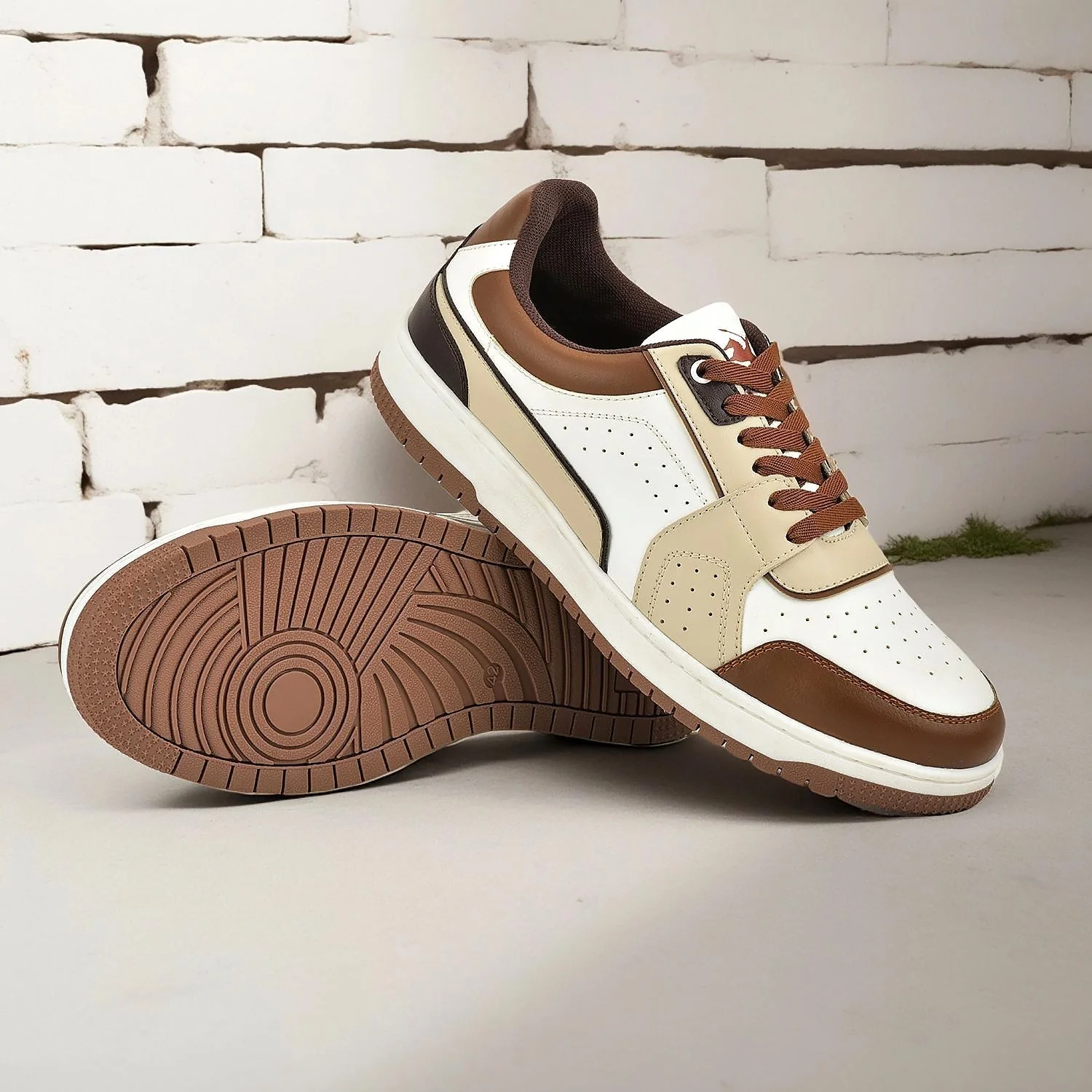Casual Sneaker Shoes for Men | Lightweight & Comfortable with Cushioned Insole Polyurethane (PU) Upper Thermoplastic Polyurethane Sole Lace Up Closure - Image 6