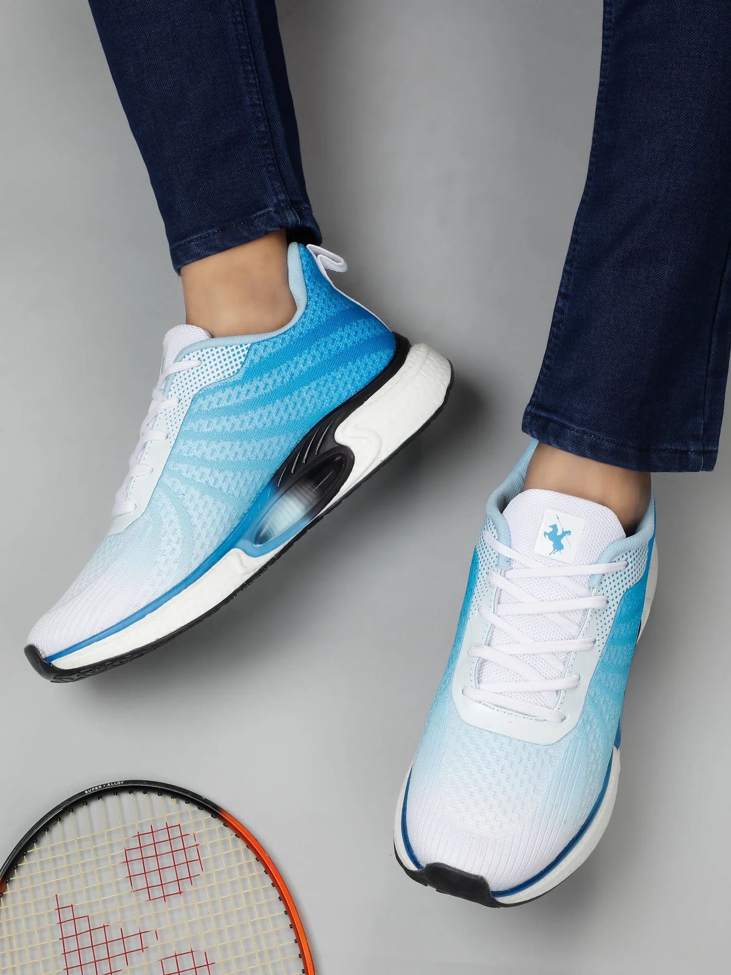 Casual Sports Shoes for Men | Lightweight & Comfortable with Cushioned Insole Mesh Upper Phylon Sole Lace Up Closure - Image 5