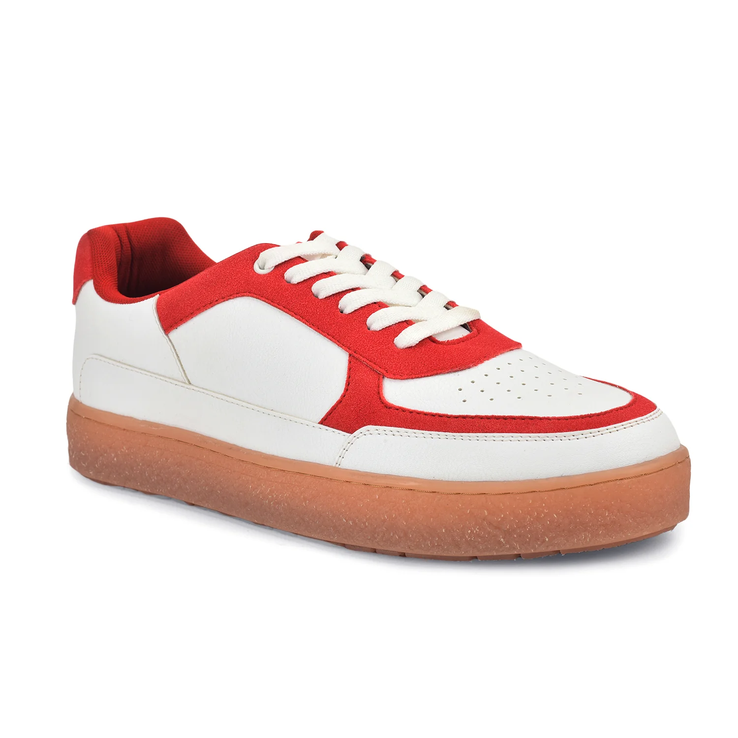 Casual Sneaker Shoes for Men | Lightweight & Comfortable with Cushioned Insole Polyurethane (PU) Upper Thermoplastic Polyurethane Sole Lace Up Closure - Image 2