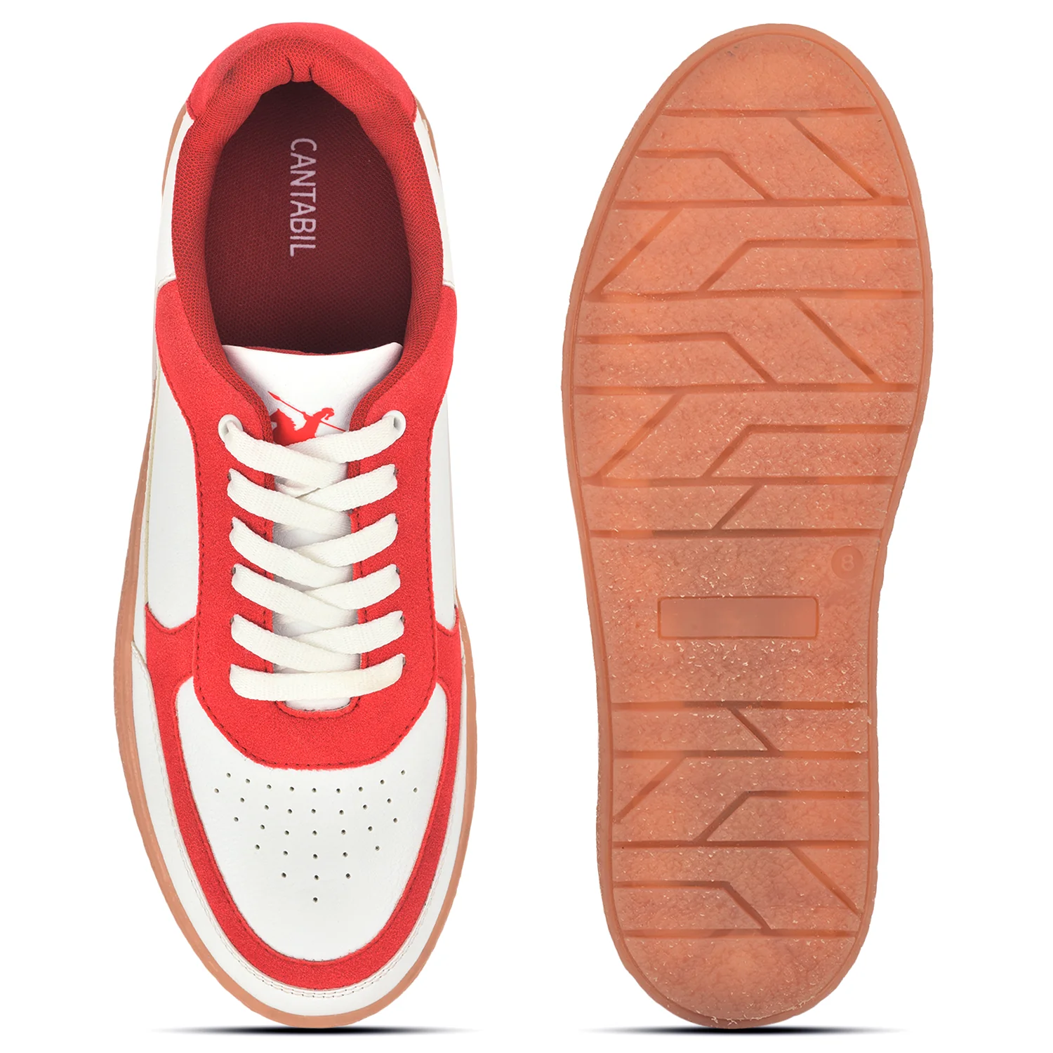 Casual Sneaker Shoes for Men | Lightweight & Comfortable with Cushioned Insole Polyurethane (PU) Upper Thermoplastic Polyurethane Sole Lace Up Closure - Image 5