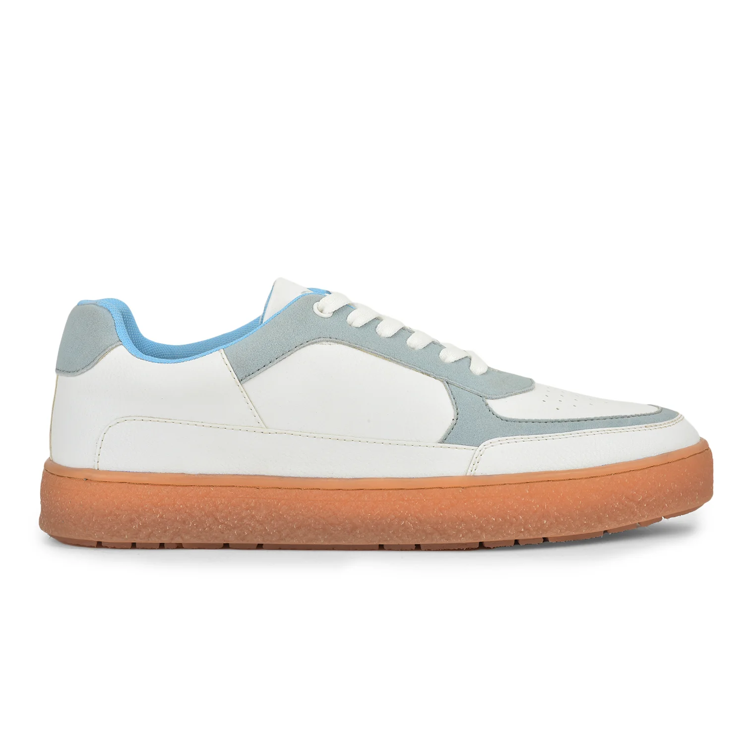 Casual Sneaker Shoes for Men | Lightweight & Comfortable with Cushioned Insole Polyurethane (PU) Upper Thermoplastic Polyurethane Sole Lace Up Closure - Image 3