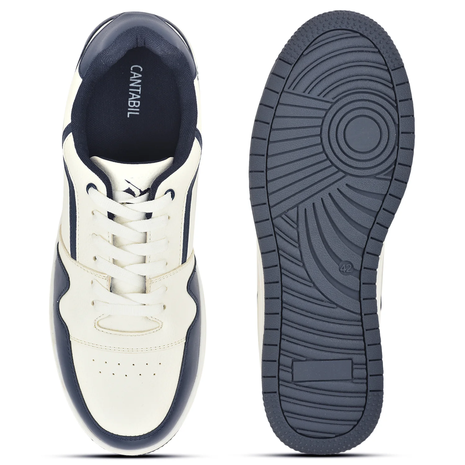 Casual Sneaker Shoes for Men | Lightweight & Comfortable with Cushioned Insole Polyurethane (PU) Upper Thermoplastic Polyurethane Sole Lace Up Closure - Image 5