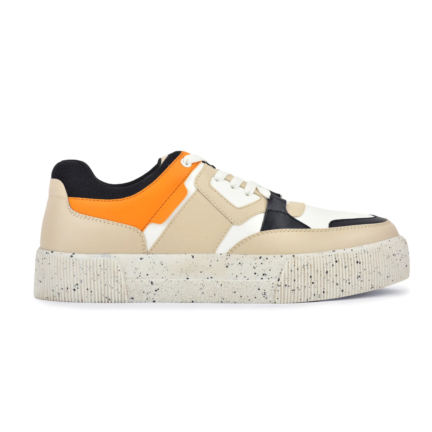 Casual Sneaker Shoes for Men | Lightweight & Comfortable with Cushioned Insole Polyurethane (PU) Upper Thermoplastic Polyurethane Sole Lace Up Closure - Image 3