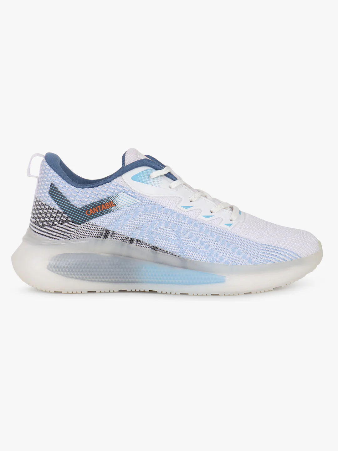 Casual Sports Shoes for Men | Lightweight & Comfortable with Cushioned Insole Knitted Upper Phylon Sole Lace Up Closure - Image 2