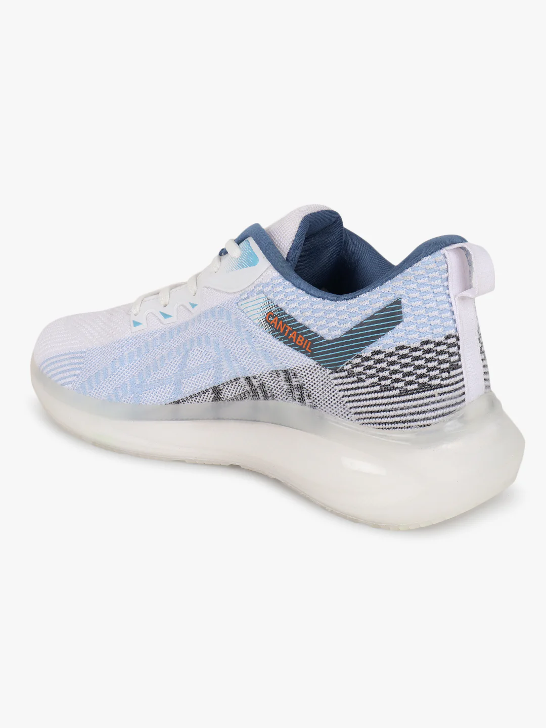 Casual Sports Shoes for Men | Lightweight & Comfortable with Cushioned Insole Knitted Upper Phylon Sole Lace Up Closure - Image 4
