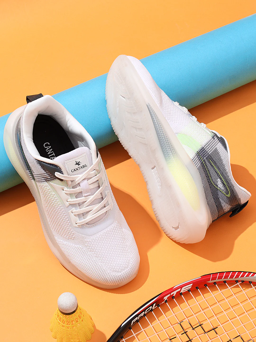 Casual Sports Shoes for Men | Lightweight & Comfortable with Cushioned Insole Knitted Upper Phylon Sole Lace Up Closure - Image 5