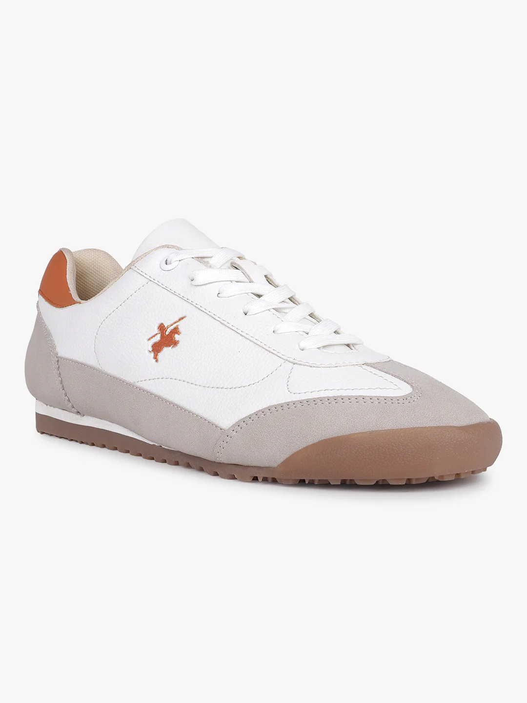 Casual Sneaker Shoes for Men | Lightweight & Comfortable with Cushioned Insole Polyurethane (PU) Upper TPR Sole Lace Up Closure - Image 2