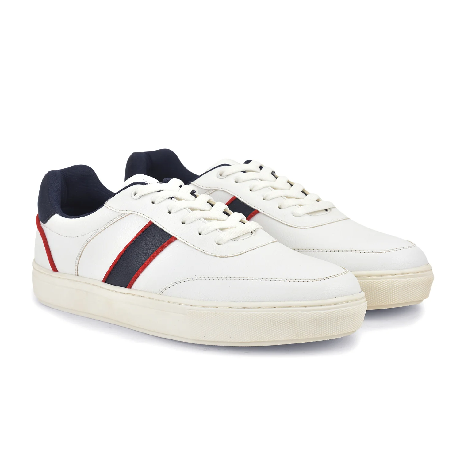 Casual Sneaker Shoes for Men | Lightweight & Comfortable with Cushioned Insole Polyurethane (PU) Upper Thermoplastic Polyurethane Sole Lace Up Closure - Image 2