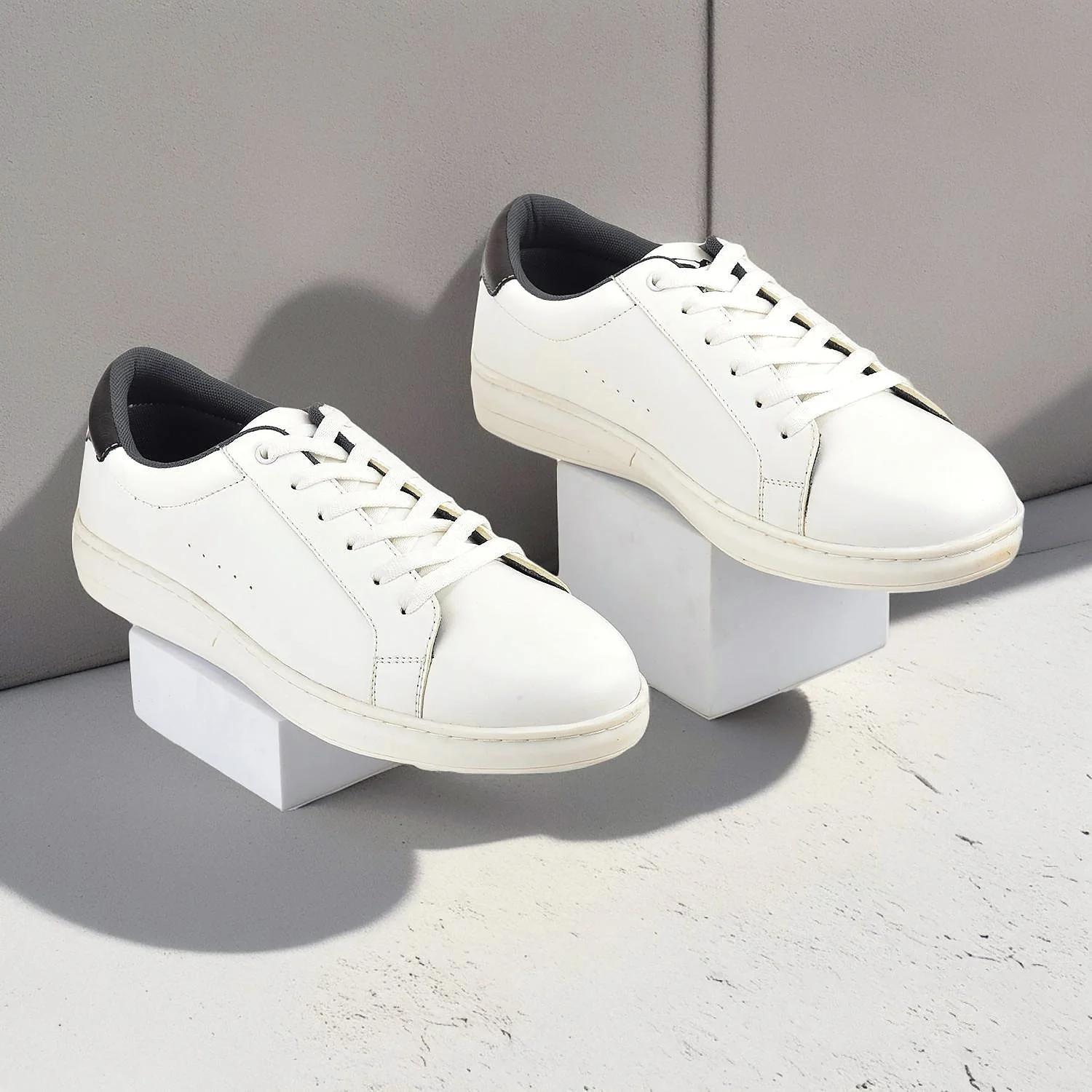 Casual Sneaker Shoes for Men | Lightweight & Comfortable with Cushioned Insole Polyurethane (PU) Upper Thermoplastic Polyurethane Sole Lace Up Closure - Image 6