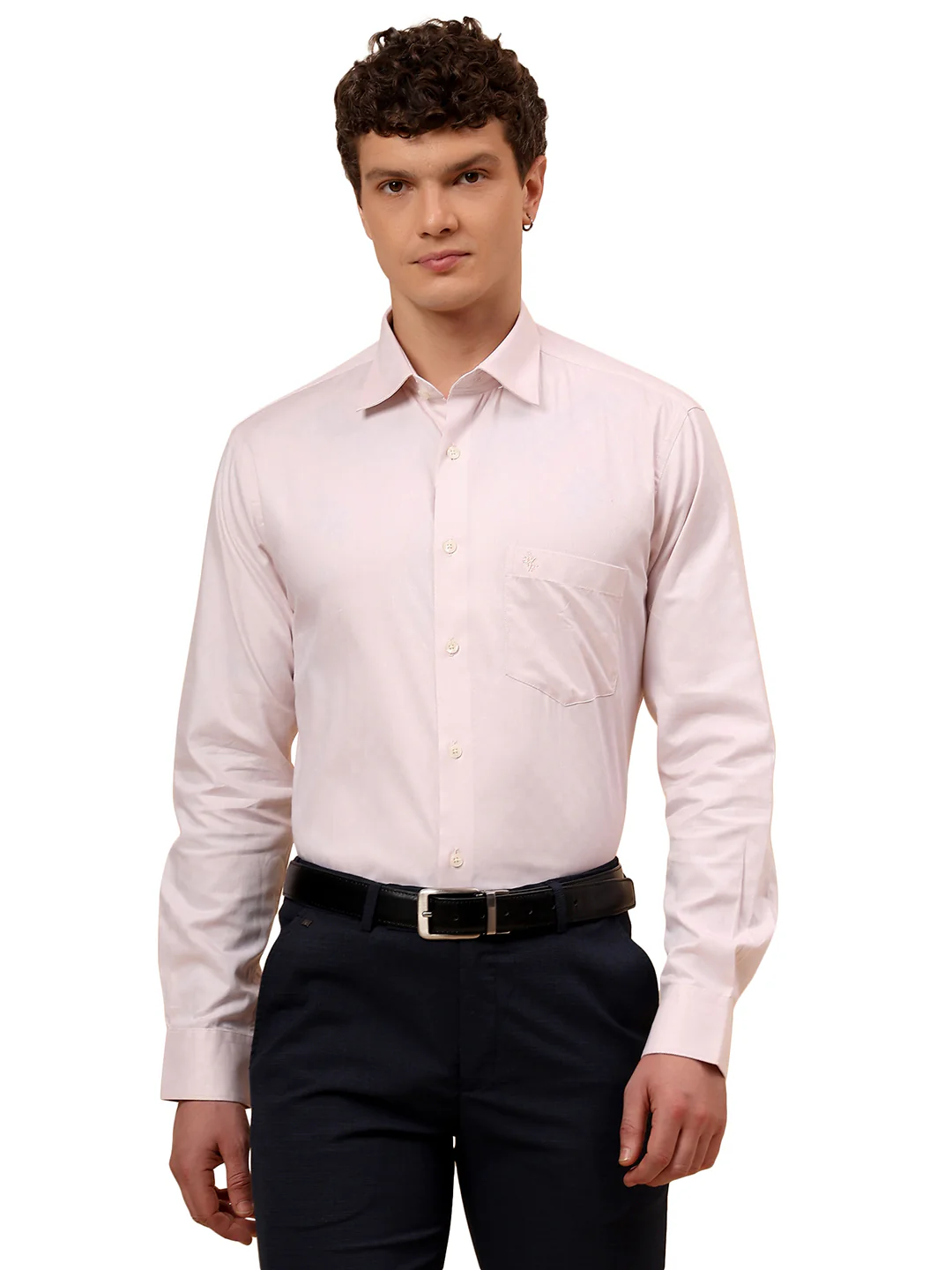 Formal Shirt for Men l Breathable & Soft with Color Fastness Regular Fit Spread Collar Neck Cotton Fabric Solid Pattern - Image 9